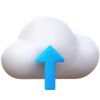 Zur Cloud hochladen icon