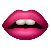口の絵文字 icon