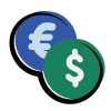 Cambio valuta icon