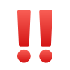 double-point d'exclamation-emoji icon