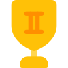Second Place Trophy icon