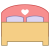 Letto matrimoniale icon