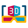 3d Glasses icon