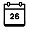 日历26 icon