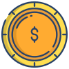 Dinheiro dólar icon