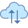 Restauration de sauvegarde sur le cloud icon