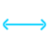 Redimensionner horizontallement icon