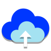 Zur Cloud hochladen icon