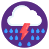 Stormy icon