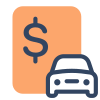 empréstimo de carro icon