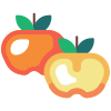 esterno-Persimmon-fruit-goofy-flat-kerismaker icon