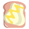 Pear Toast With Honey icon