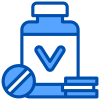 外部维生素-健身和饮食-xnimrodx-蓝色-xnimrodx icon