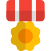 Flower medal for the marine corps officers icon