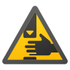 警告-压伤手 icon