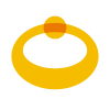 Vista traseira do anel icon