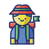 Hiking icon