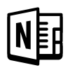 MS의 OneNote를 icon