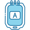 external-Blood-Bag-blood-donation-bearicons-blue-bearicons-3 icon