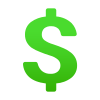 emoji-signe-dollar-lourd icon