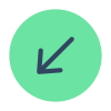 Circled Down Left icon