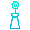 Vase with Flower icon