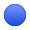emoji de círculo azul icon