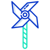 Toy Windmill icon