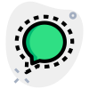 Signal the most scalable encryption tool layout icon