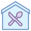 Restaurant Building icon