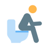 hombre en el baño icon
