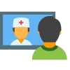 온라인 의료 상담 icon