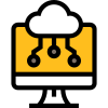 Computer Cloud icon