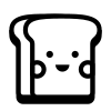 Kawaii Bread icon