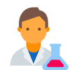 Scientist Man Skin Type 3 icon