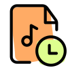 Pending music file under user control manual icon