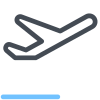 Flugzeug Abflug icon