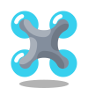 vista-inferior-de-dron icon