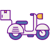 Delivery Bike icon