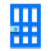 Тюремные двери с решеткой icon