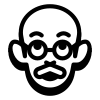 Mahatma Gandhi icon