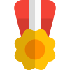 Flower medal for the navy seals officers icon