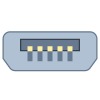 Micro USB B icon