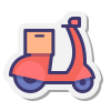 Delivery Scooter icon