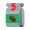 пакетик для кофе icon
