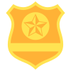 Distintivo de polícia icon