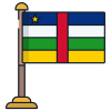 Central-African-Republic Flag icon