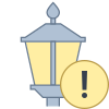 가로등 기둥 오류 icon