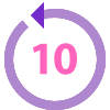 Repetição de 10 icon