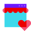 Online-Shop Favorit icon